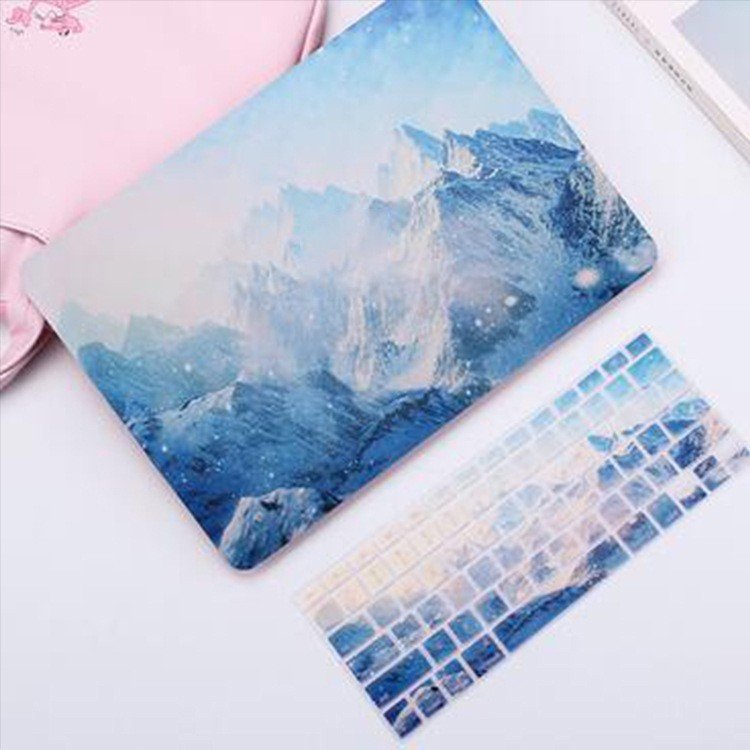 For MacBook Air case A1369 Smooth Soft-Touch Hard Shell Cover for MacBook Air 13 inch with keyboard cover