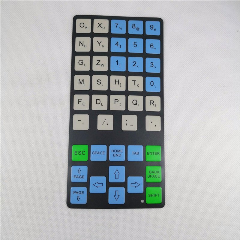 High Sales China Button Switch Embossed Button Film Control Panel