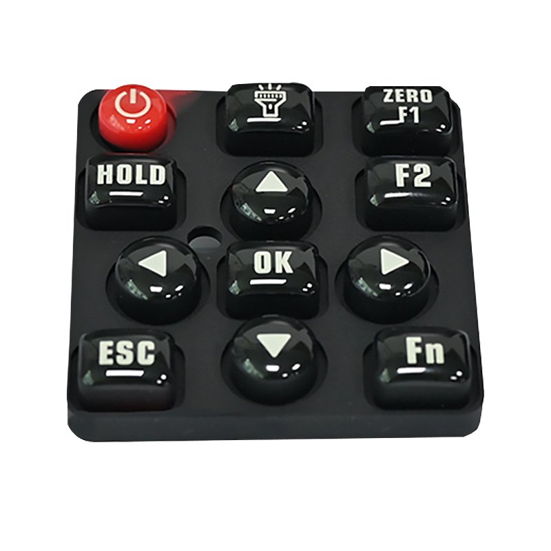 High Quality Custom POS Silicone Rubber Keypad Keycaps Rubber Numeric Keypad
