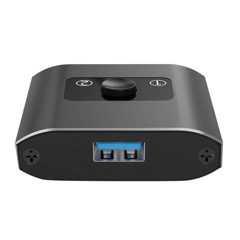Hot Selling USB 3.0 Bi-Directional Switch 4K Selector enables 2 computers to share one keyboard and mouse seamlessly