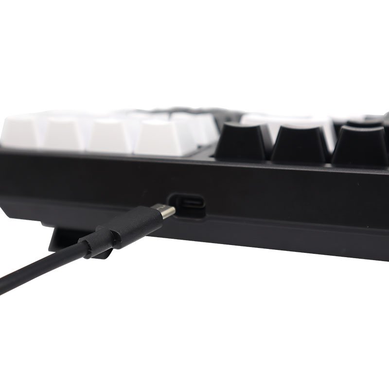 98 Keys Wired Hot-swap Mechanical Keyboard With Single Light Home Office Computer Gaming Keyboard
