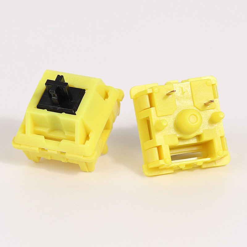 BSUN Banana switch - black Mechanical keyboard linear 5pin POM keyboard switch