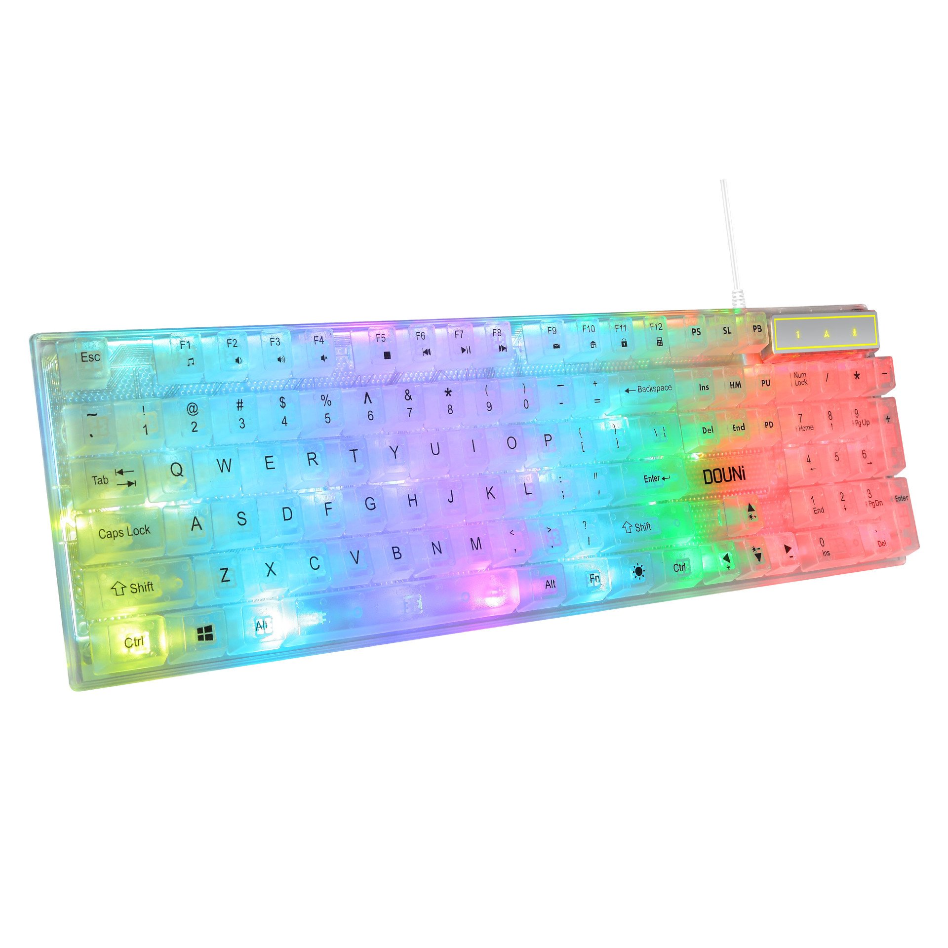 Fog Keycap, Double Shot INS Style Keycaps for Mechanical Gaming Keyboard, PBT OEM Profile Keycap