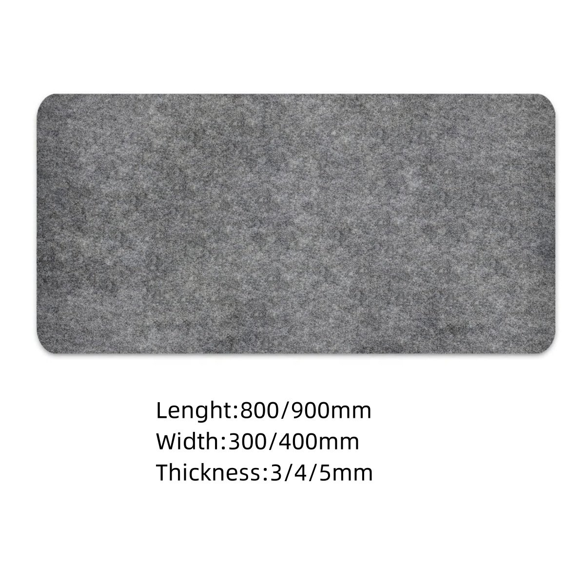 High quality Large Felt Desk Pad Non-Slip Full Mouse Pad for Keyboard and Computer Table Mat Protector Cover for Home