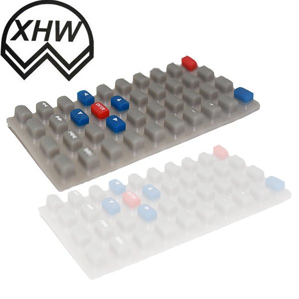 High quality low price silicone button keypad with conductive for home appliance silicon rubber keypads