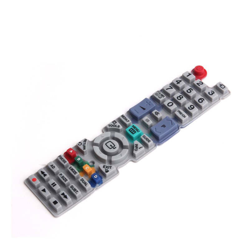 High quality low price silicone button keypad with conductive for home appliance silicon rubber keypads