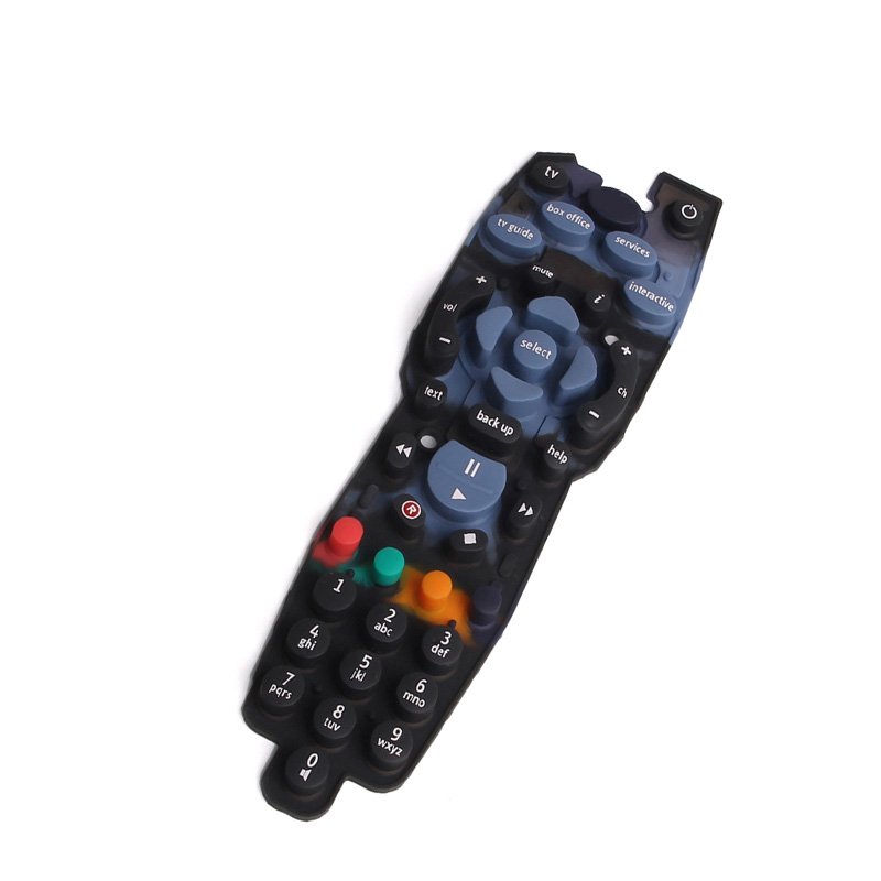 High quality low price silicone button keypad with conductive for home appliance silicon rubber keypads