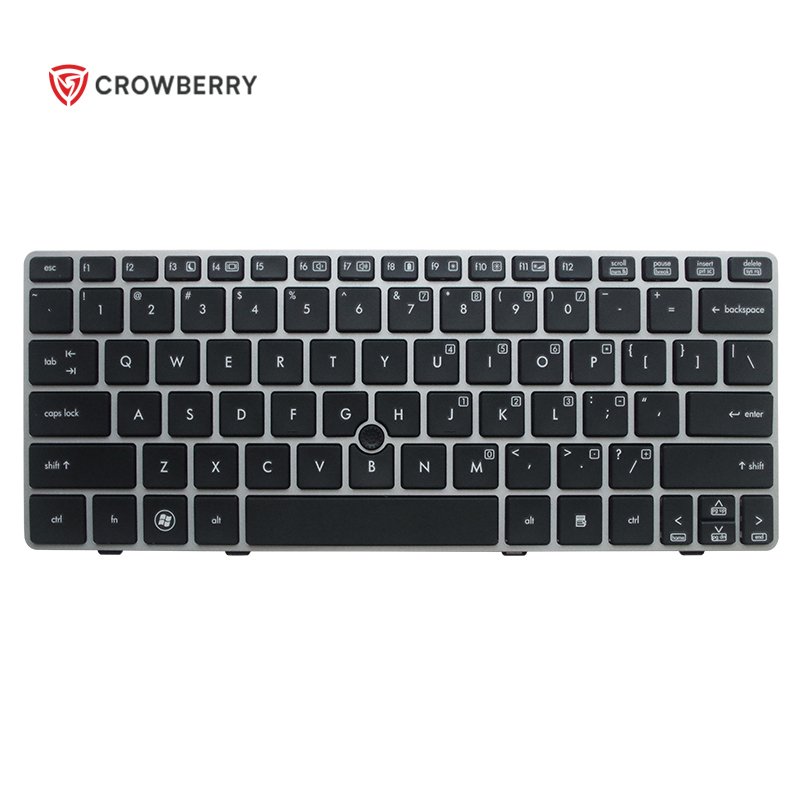 NEW Keyboards With Pointer Laptop Keyboard For HP EliteBook 2560 2560p 2570 2570P Notebook Internal Keyboard Replacement