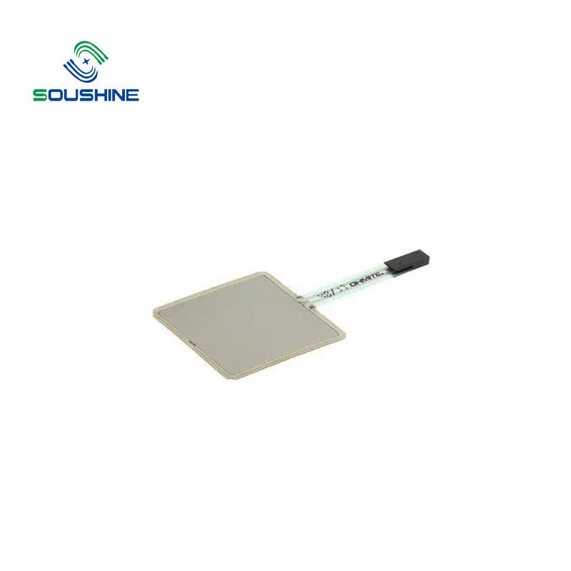 Custom PC PET Button Embossed Graph Replacement Touch Membrane Keypad for I with Red and Green Traffic Light flexible sensor