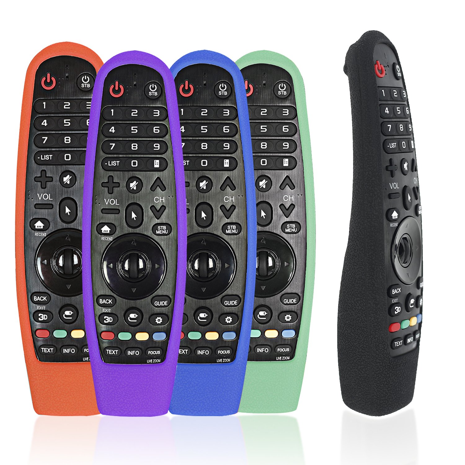 Remote Control TV Silicone Case For LG AN-MR600 MR650 MR18BA MR19BA MR20GA Magic Remote Shockproof Protective Cover