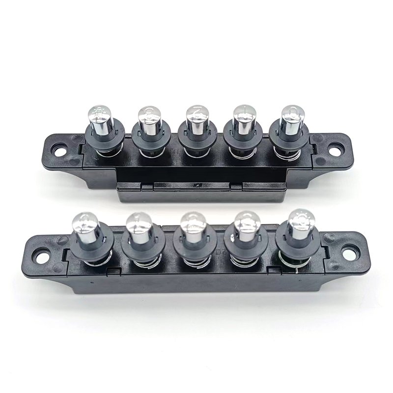 5 key 3 speed Keyboard Switch with light, Range hood juicer mixer gear selection push button switch