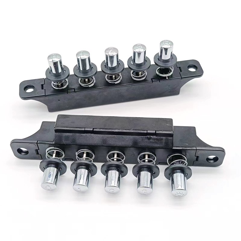 5 key 3 speed Keyboard Switch with light, Range hood juicer mixer gear selection push button switch
