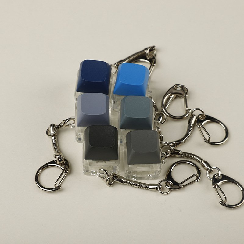 Hot DIY Switches Tester For Mechanical Keyboard With Keycap Switch Tester Custom Made Gift Keychain