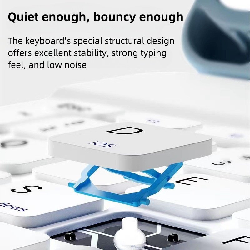 Portable Office Magnetic Wireless Keyboard Tablet Cover Case Protective Cover iPad 9th/10th Gen 10.9 Inch 2022 Air 4 Pro