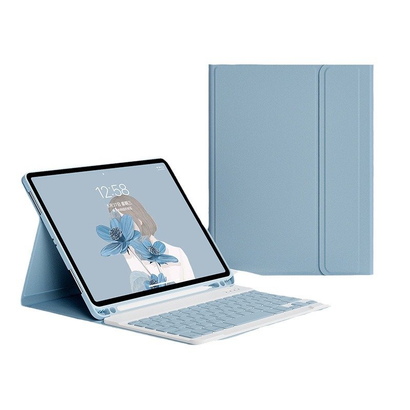 Portable Office Magnetic Wireless Keyboard Tablet Cover Case Protective Cover iPad 9th/10th Gen 10.9 Inch 2022 Air 4 Pro