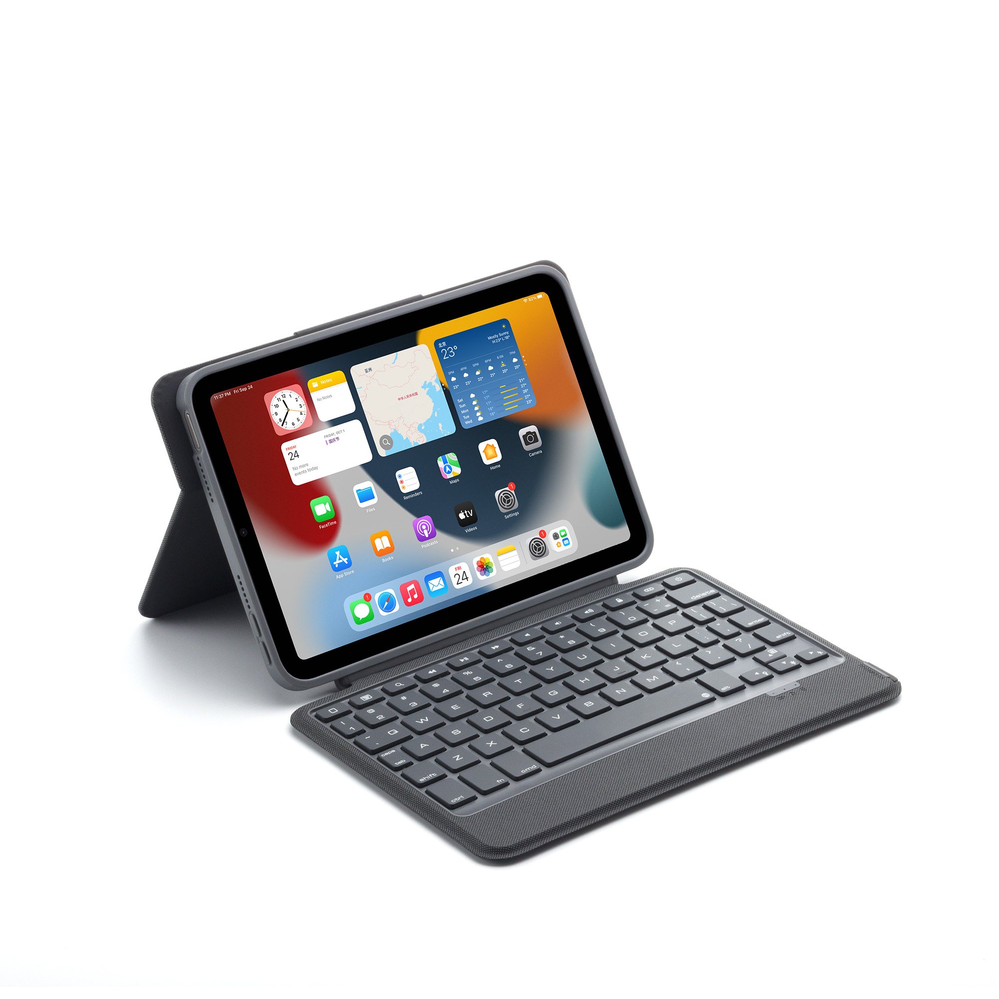 Wholesale Detachable Keyboard Case for iPad Pro 11 12.9inch Wireless BT Keyboard Cover for iPad mini 6 with Pencil Holder