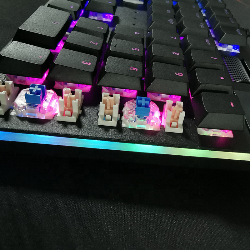 Freenman Ultra Thin Design Gaming Keyboard Backlight Wireless Keyboard RGB Metal Aluminum for PC Mechanical Desktop OEM Gua 100%