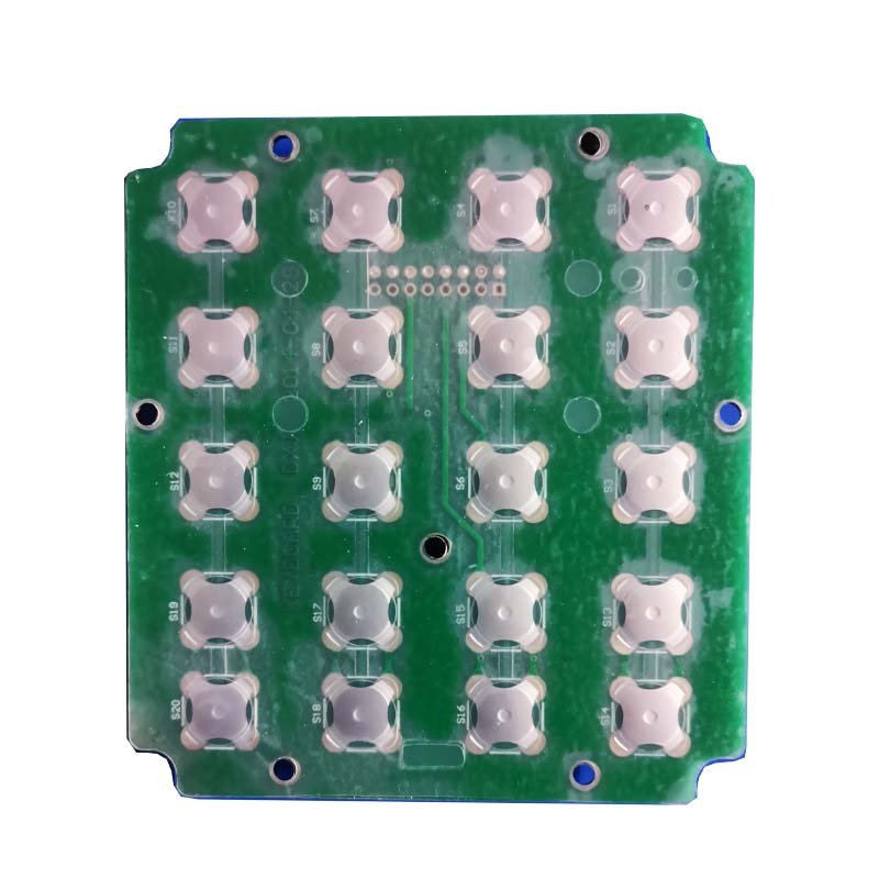 5mm-12mm 4-legs Shaped Double-sided Gold-plated Metal Dome Switch,Snap Dome Switch For Membrane Switch