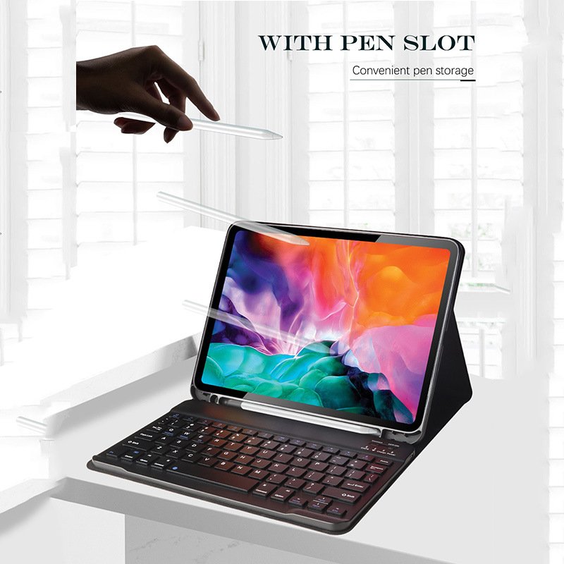 FOR SAMSUNG GALAXY Tab A9Plus 11inch emit light Bluetooth keyboard Protective cover with a sot shell 216 containing light mouse