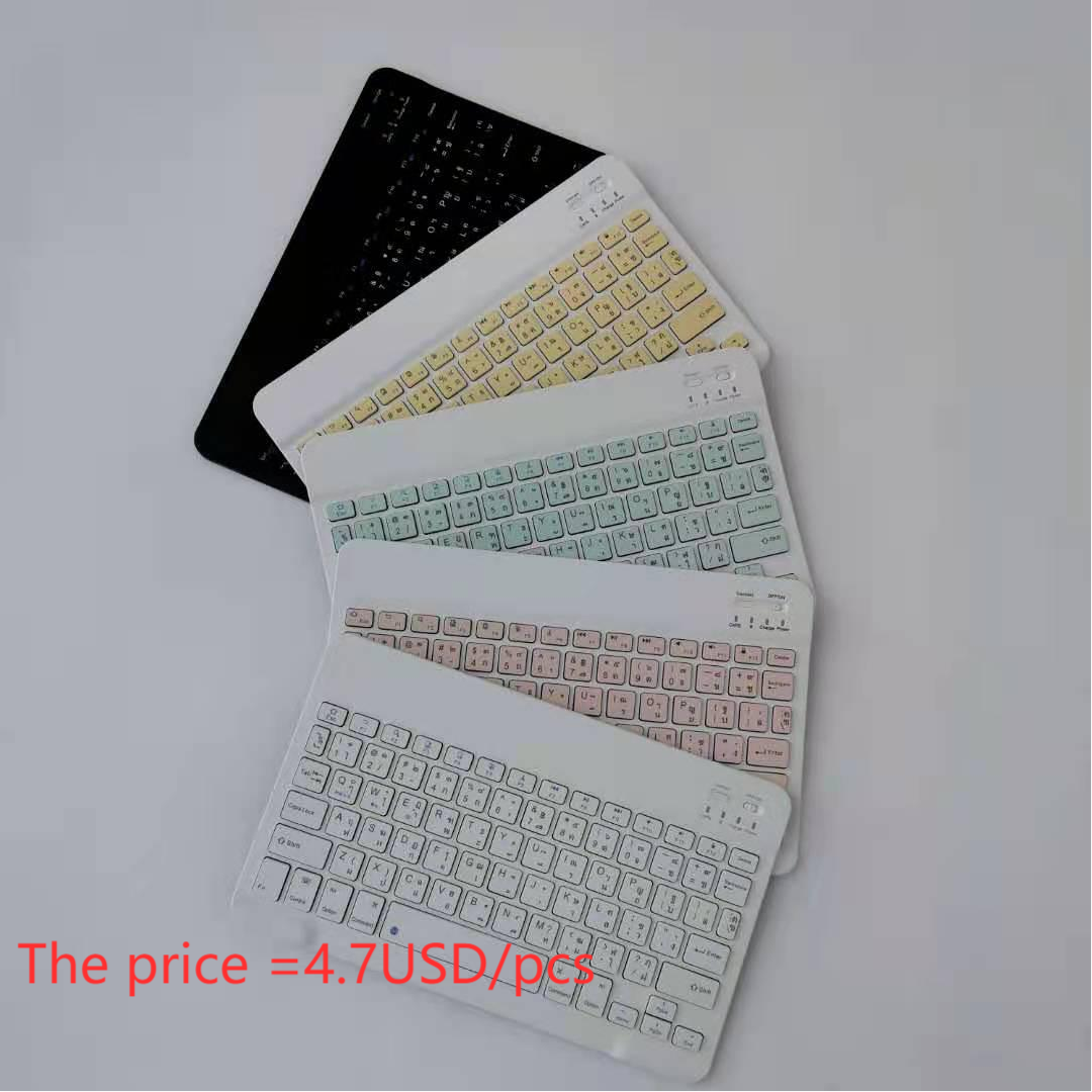 Shockproof Flip Cover Soft TPU Tablet Case BT Wireless Keyboard Case for Samsung Galaxy Tab s6 lite