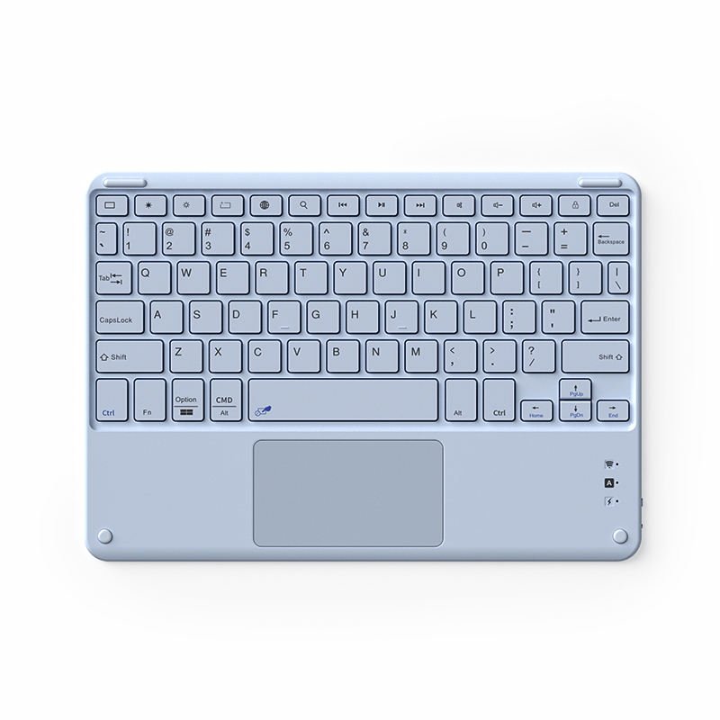Kenke Magic Keyboard 10.5 inch Office Portable Touchpad Wireless Keyboard Leather Protective Cover For iPad 10th 10.9 inch Case