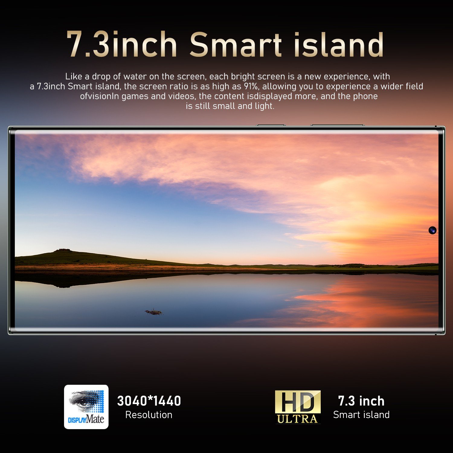 S24 ULTRA 7.3 inch Android 16gb+1tb Mobile Cell Phone Android 13 Smartphone Unlocked Mobile Phones For S24 ULTRA