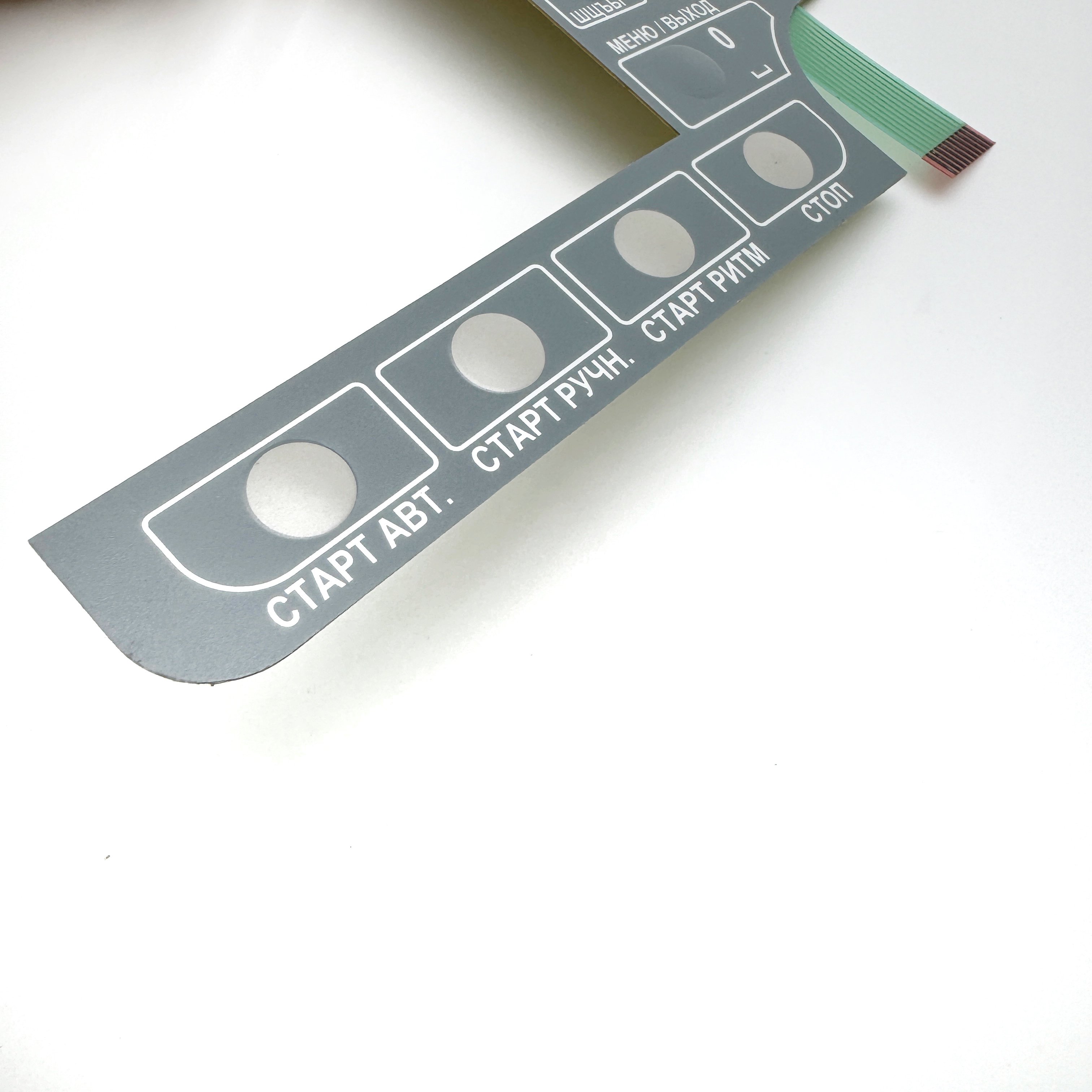 OEM&ODM .Professional Customized Services.Employing radium engraving technology Membrane Switches keypads for electronic devices
