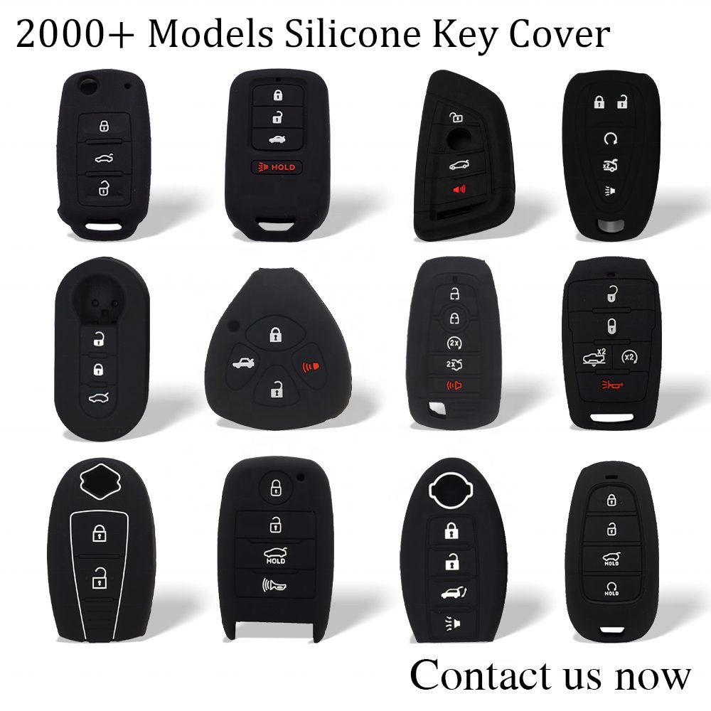 Car Key Cover Silicone Car Key Cover For VW BMW Nissan Toyota Honda Hyundai Kia