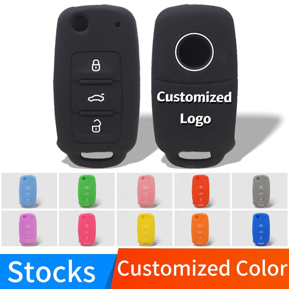Car Key Cover Silicone Car Key Cover For VW BMW Nissan Toyota Honda Hyundai Kia