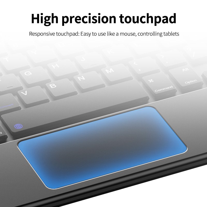Fast Shipping Blackview 78 keys USB Interface Universal Portable Tablet PC Wireless Keyboard with Touchpad