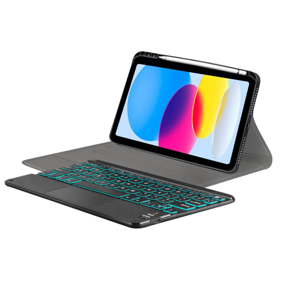 wireless keyboard case For iPad 10th 10.9 inch with touchpad and backlit 2022 Factory Tablet case For iPad 10 cover