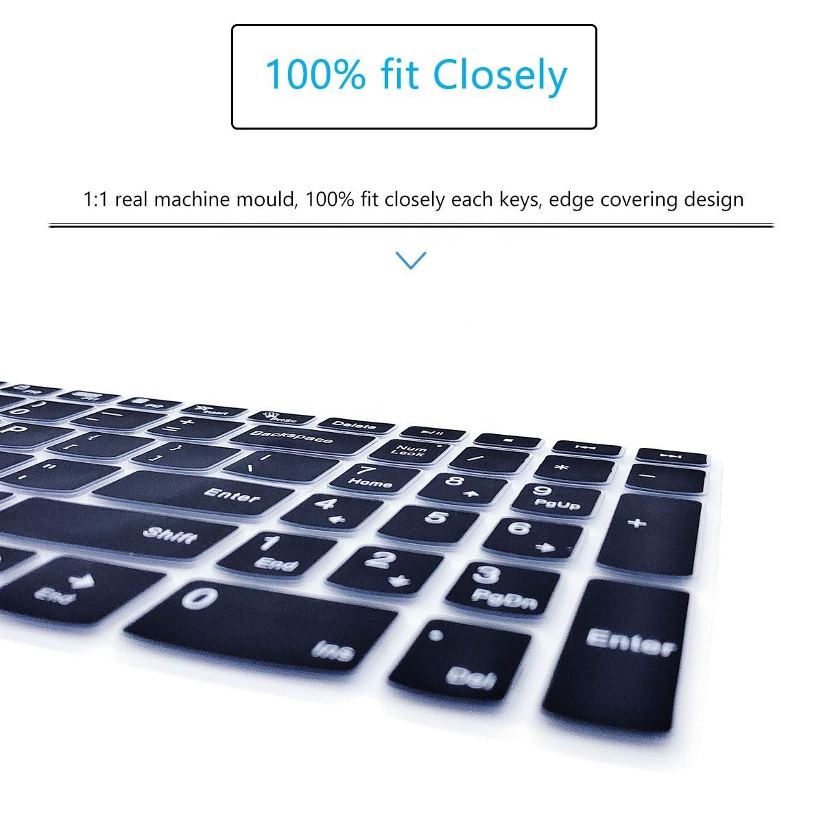 Keyboard Cover for Lenovo Yoga 7i 15.6 ideaPad 5 15.6 Lenovo Flex 5 15.6 ThinkBook 15p ThinkBook 15 G2 G3 US Keyboard Cover