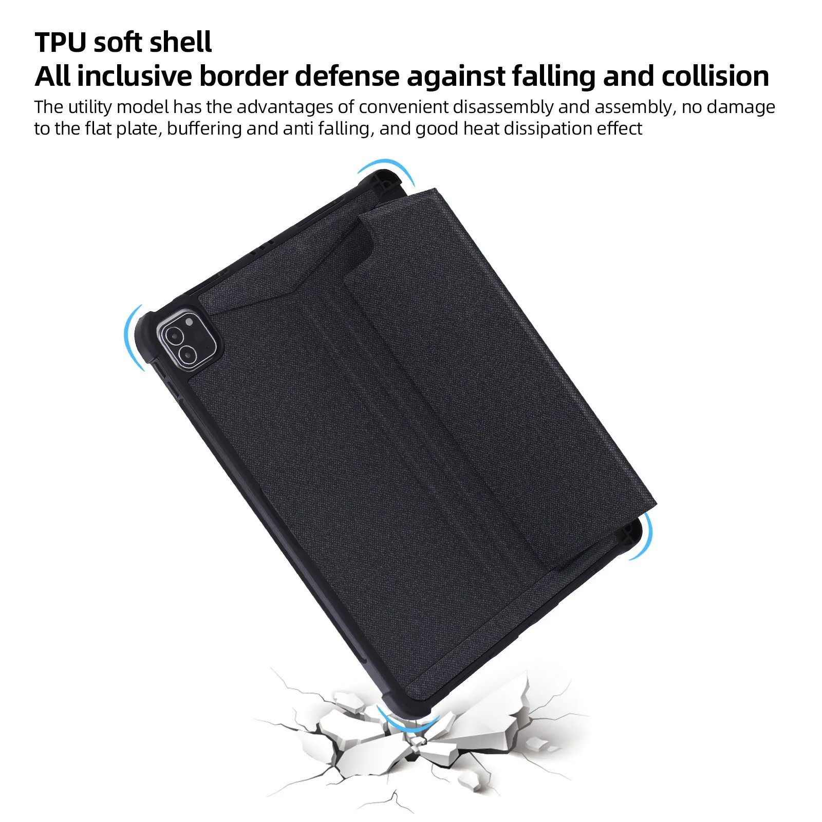 Wireless Detachable Magic backlit Keyboard pencil holder Cover for iPad 10.2 10.5 Air 3 4 5 10.9 10th Touchpad Case for pro 11