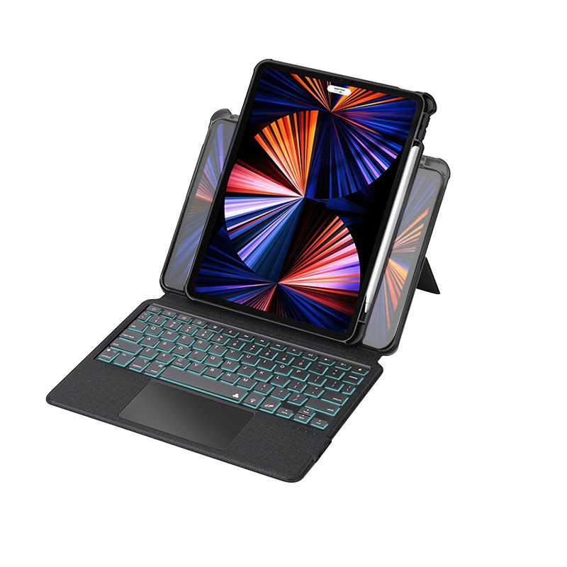 Detachable Magnetic Floating Magic Touch Keyboard Cover Case for iPad Pro 2021 22 129 11inches tablet case & cover