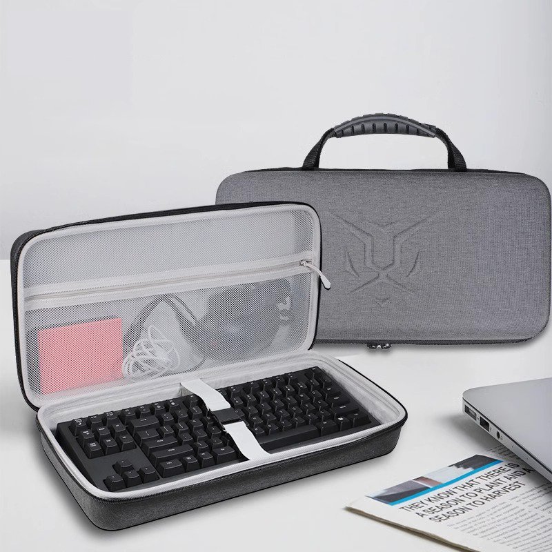 For Razer Black Widow SpiderV4 75% Keyboard Storage bag Protection Hard Cover Digital Case Keyboard Case Hard case Portable box