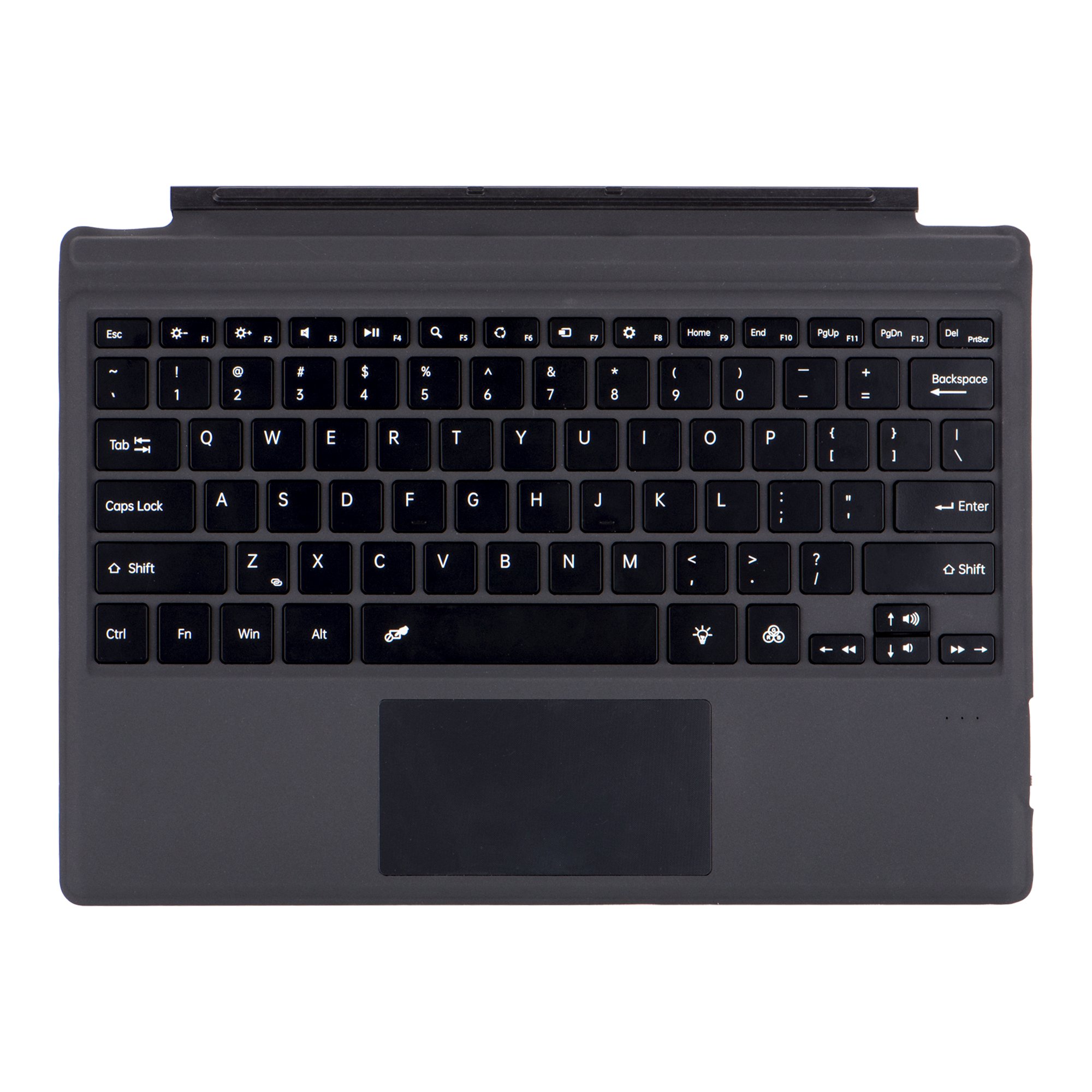 Wireless Multifunctional Gaming Keyboard Cover for Microsoft Surface Pro 3 4 5 6 7 with Touchpad Tablet Keyboard Style