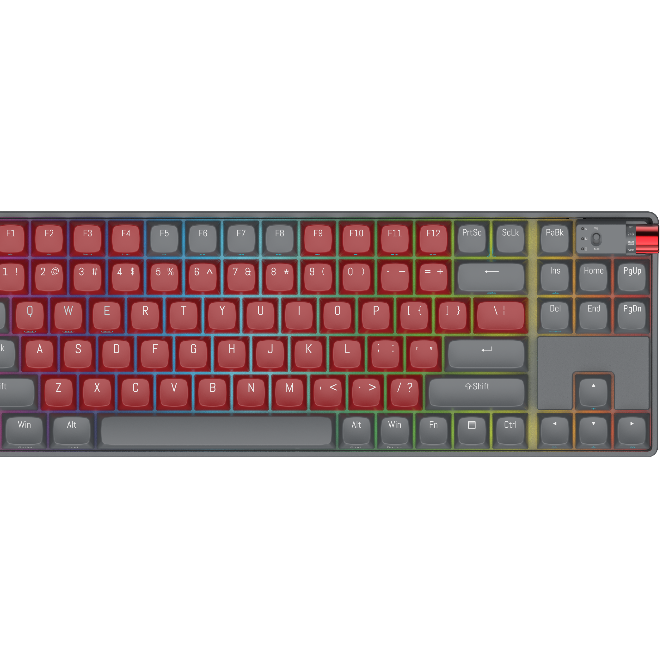 ROYALAXE R87 Wireless Mechanical Keyboard Hot swappable Wired Dual Mode Wireless Keyboard RGB Backlit