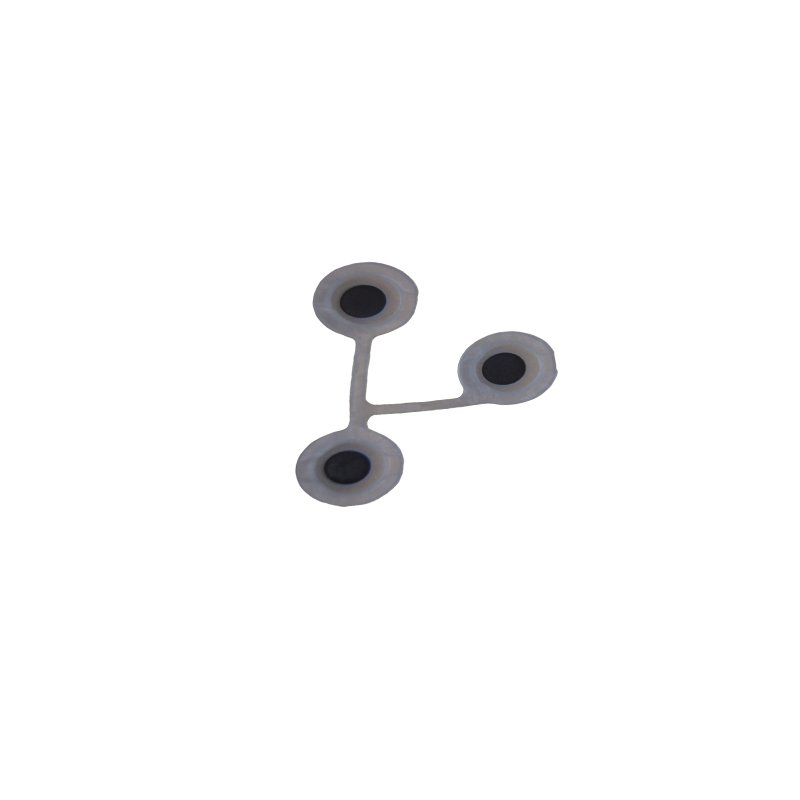 Silicone Keypad Tactile Switch Cap Silicone Rubber Push Button Big and Thin Type Plastic Customize Single Key Silicone Button