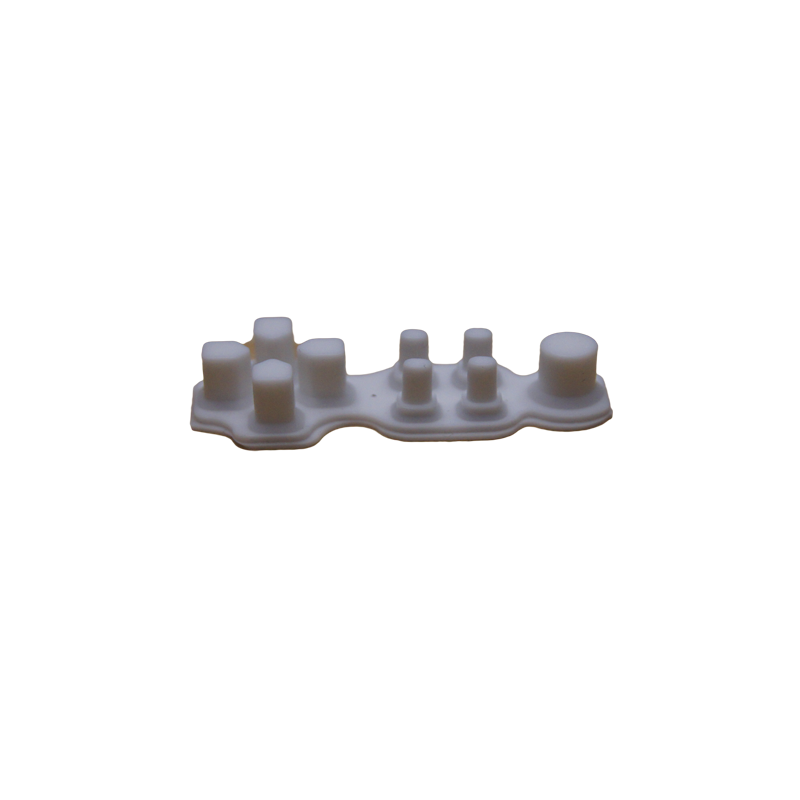 Silicone Keypad Tactile Switch Cap Silicone Rubber Push Button Big and Thin Type Plastic Customize Single Key Silicone Button