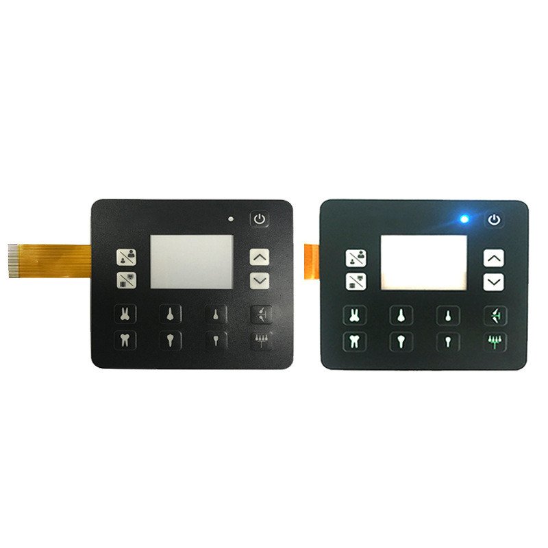 Custom FPC Silk Screen Printed front Control Panel