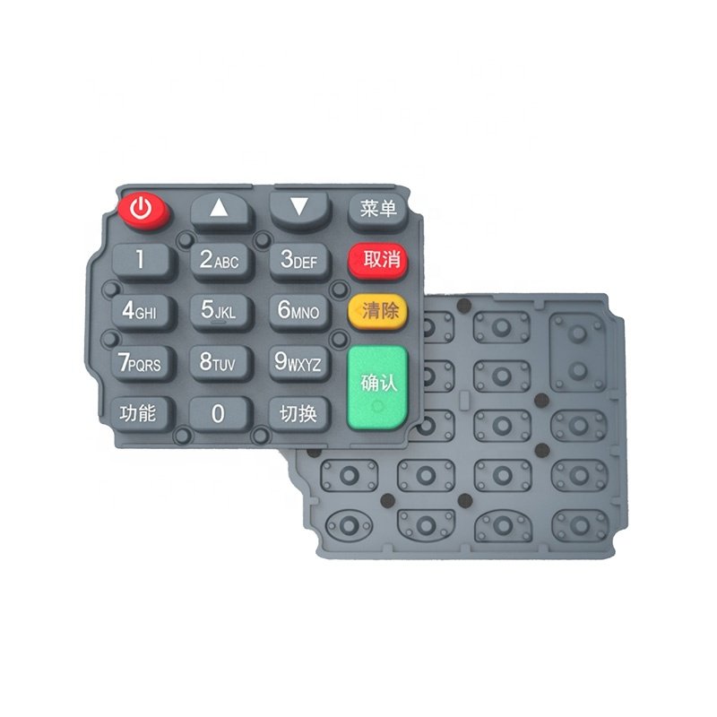1*4 4*4 4*5 Mumeric/Digit Keypad 16 Key Silicone Keyboard 1x4 4x4 4x5