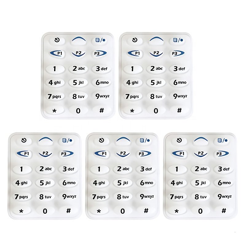 1*4 4*4 4*5 Mumeric/Digit Keypad 16 Key Silicone Keyboard 1x4 4x4 4x5