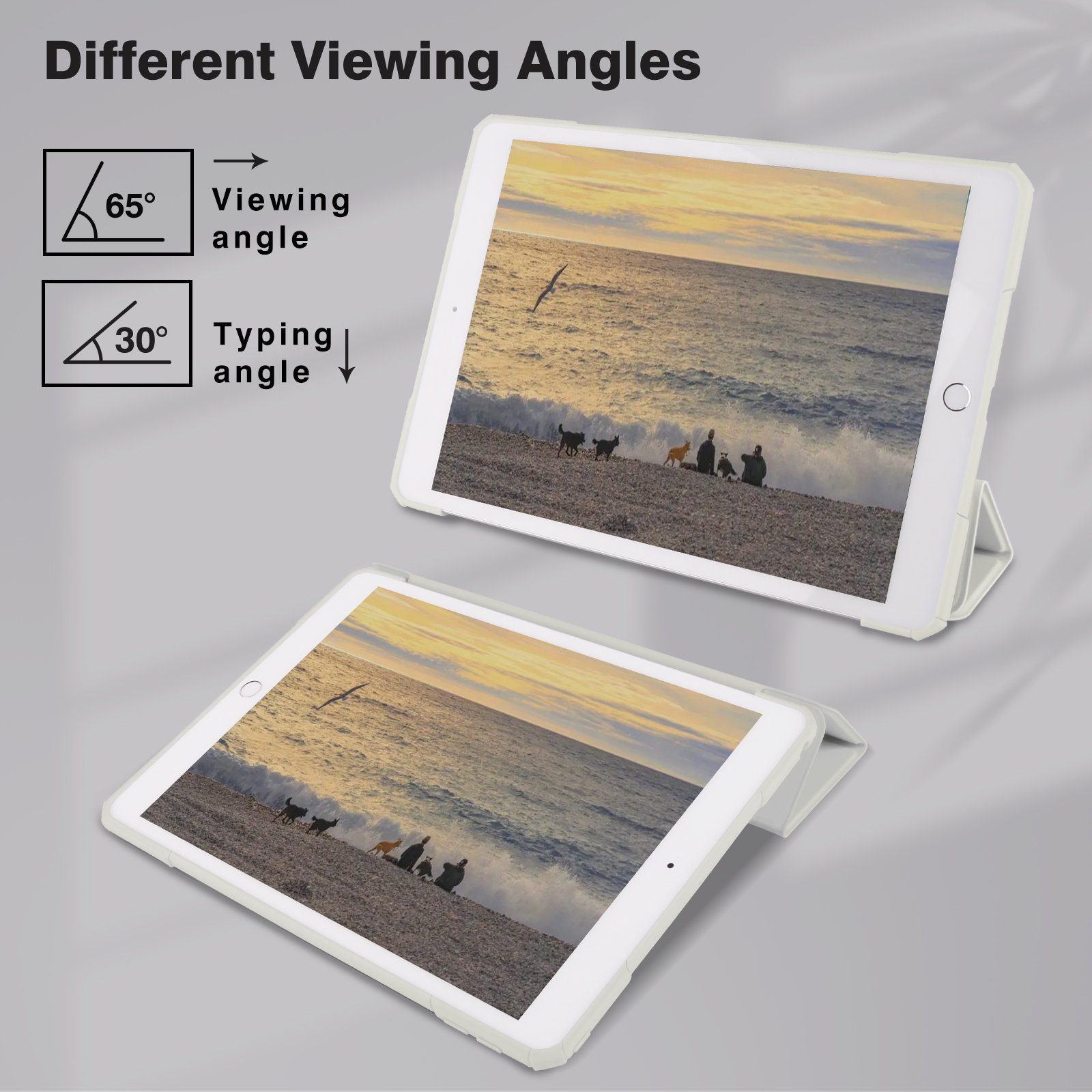 Lightweight Matte Frosted Shockproof TPU Standing protective case tablet Cover for Apple iPad 10th Generation 10.9 inch