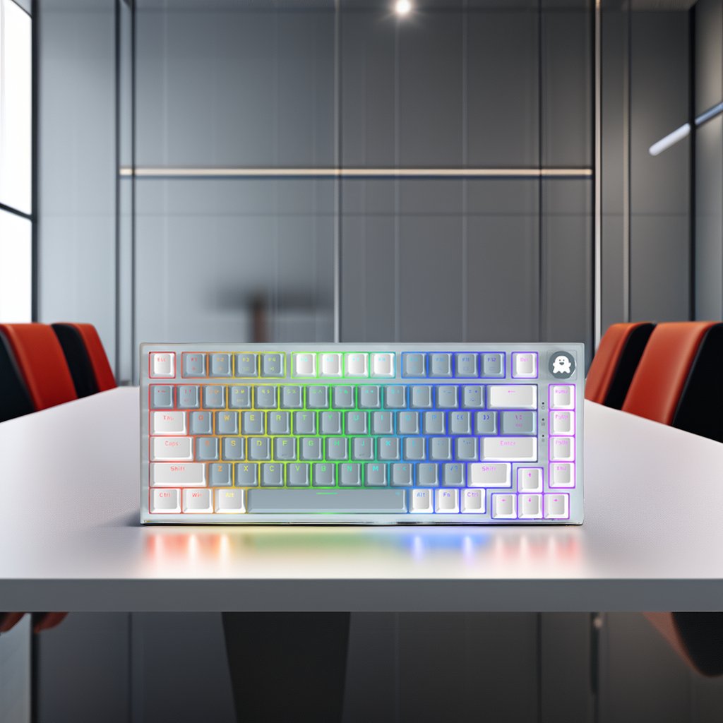 Apex Pro 2023 Purple Mechanical Gaming Keyboard 80% RGB Semi-Full Keypad Durable ABS Switch Designed Laptop Gaming BT New