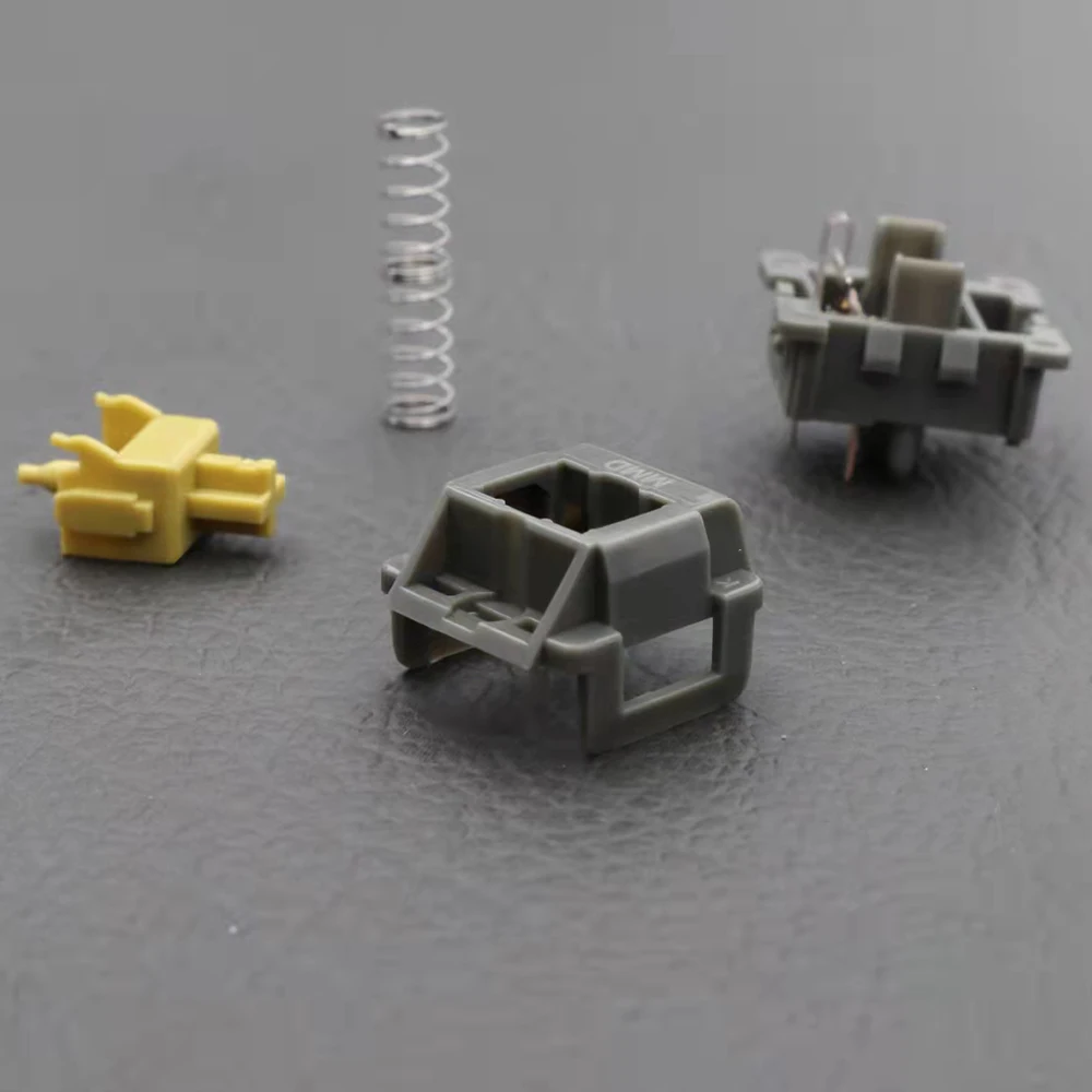 MMD POM Yellow Honey 5 Pin Tactile Switch 63.5g Full POM Mechanical Keyboard Custom Tactile Switches