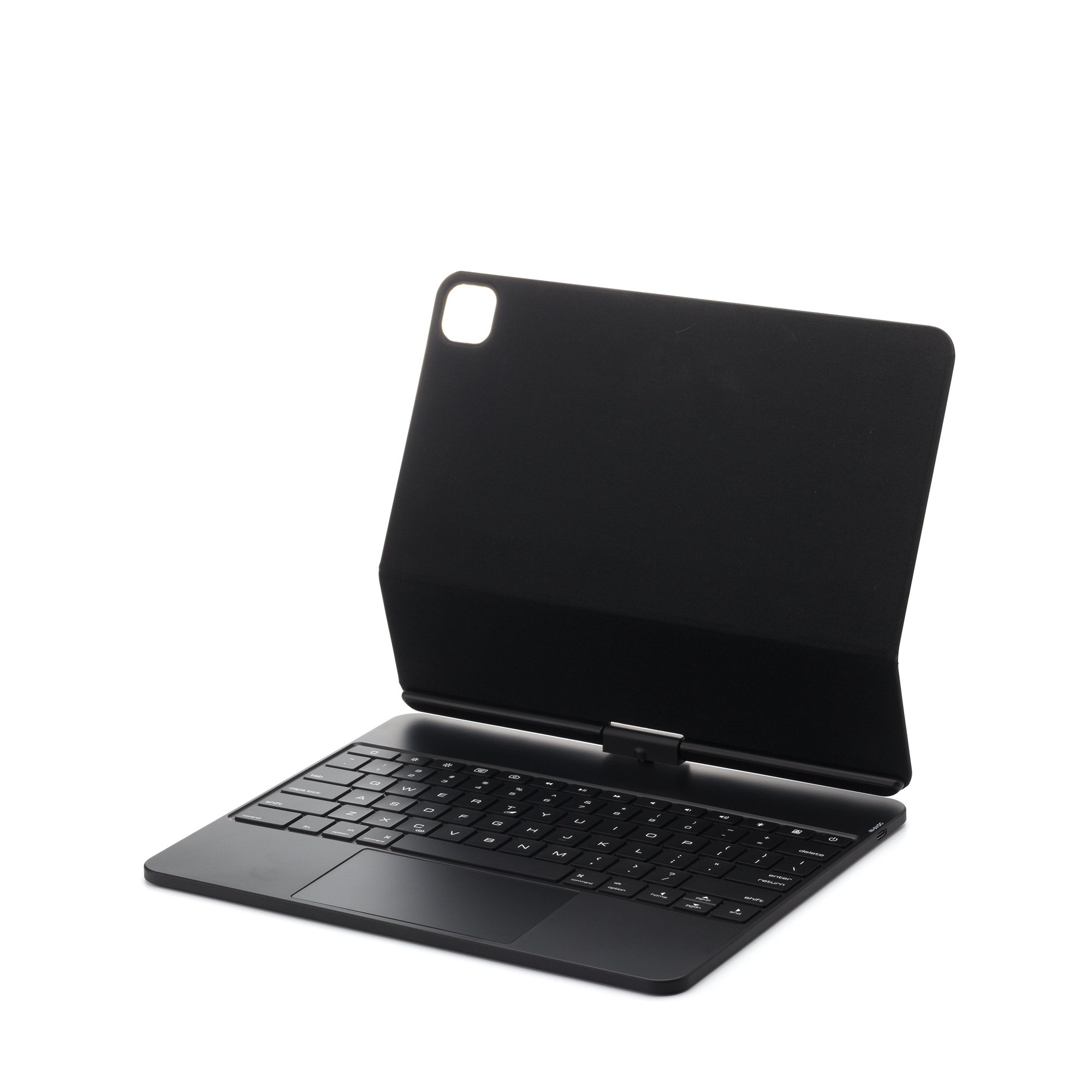 Rotation Magic Touchpad Keyboard Case with Backlit Keys Fit for 2021 iPad Pro 12.9