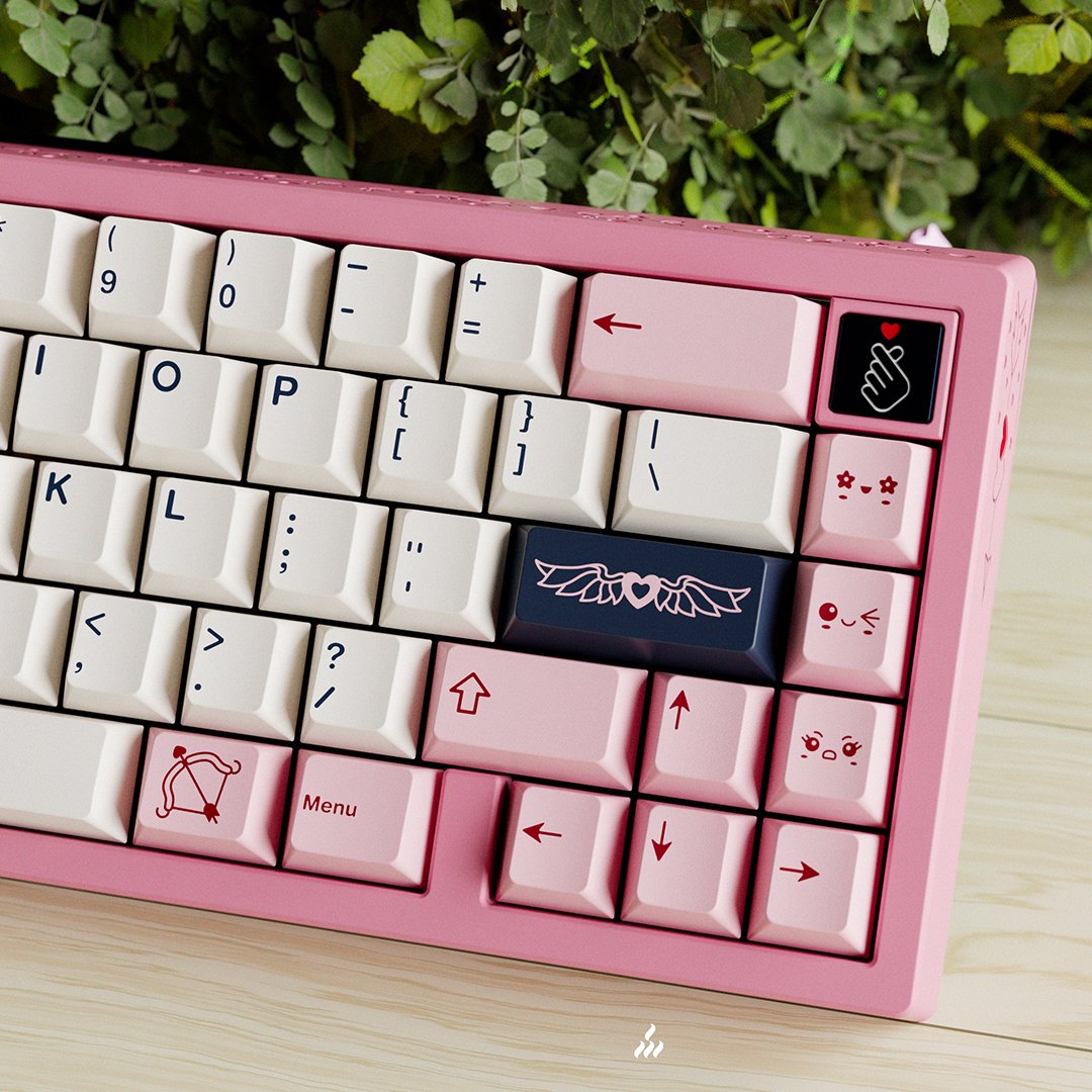 Zoom65 V3 Mechanical Keyboard Tri-mode Keyboard with LCD Screen Cupid Collaboration Edition