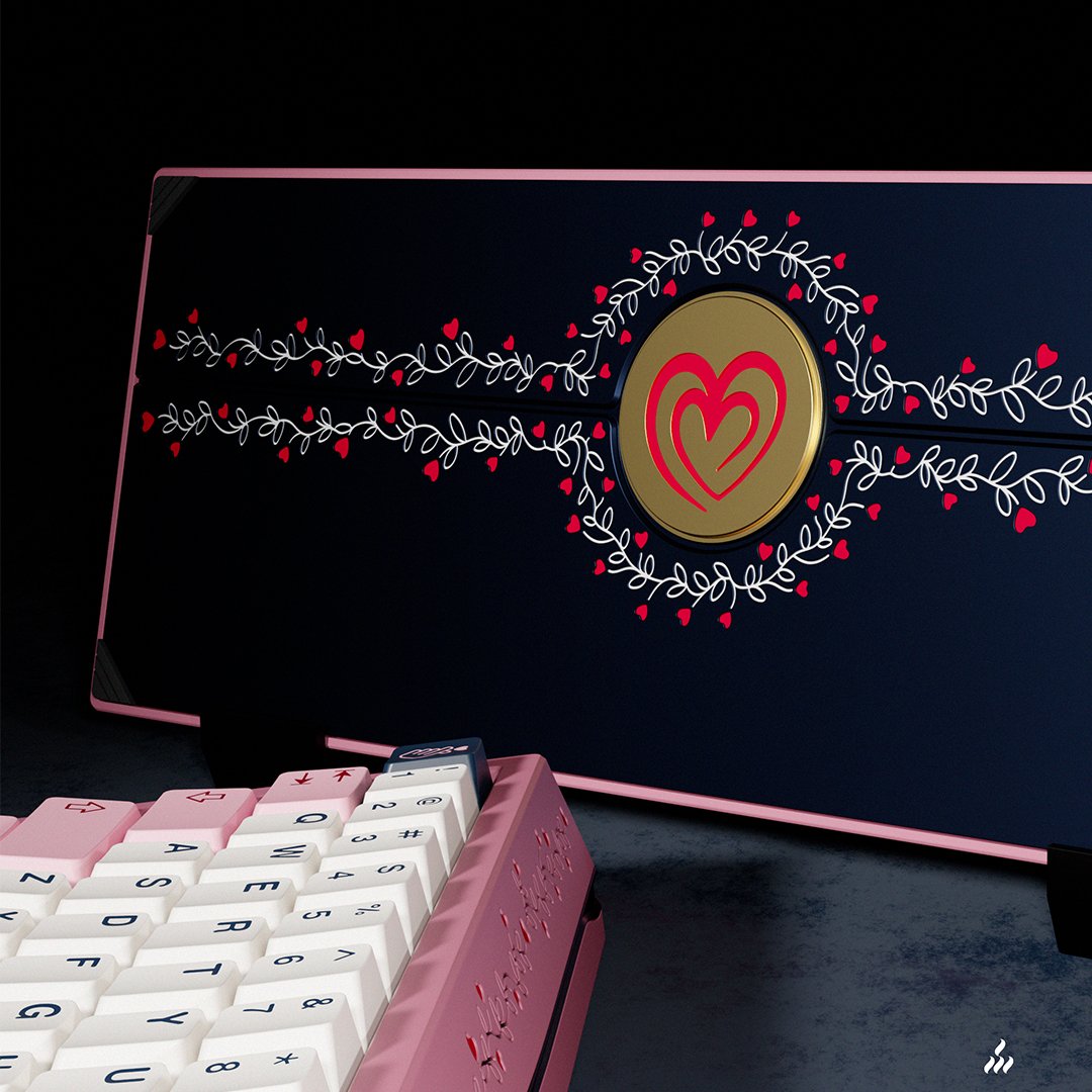 Zoom65 V3 Mechanical Keyboard Tri-mode Keyboard with LCD Screen Cupid Collaboration Edition