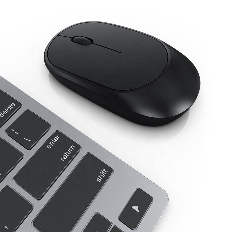 2024 mini cheap wireless mouse and keyboard set teclados Dual mode portable bluetooth keyboard and mouse combo with aaa battery