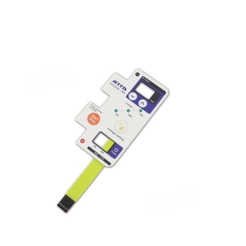 Hot Selling Product Graphic Oized Matrix Membrane Switch verlay Push Button Keypad Keyboard Custom